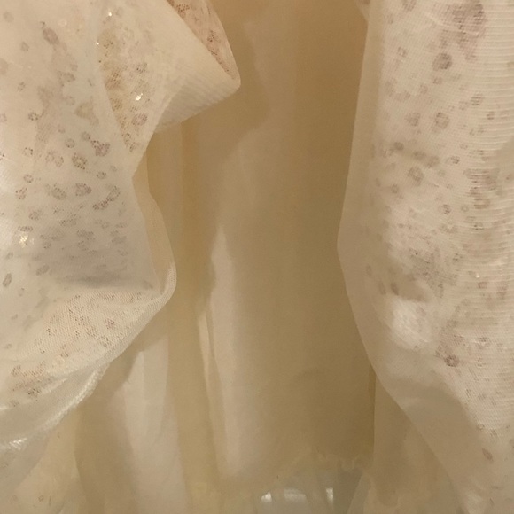 BRAND NEW: H&M Ivory Dress with Gold Sequins girls’ size 6x & 10- $30 each - Picture 3 of 8